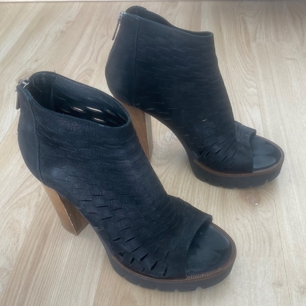 Maledetti Toscani Italian Leather Bootie Sandals size 37
